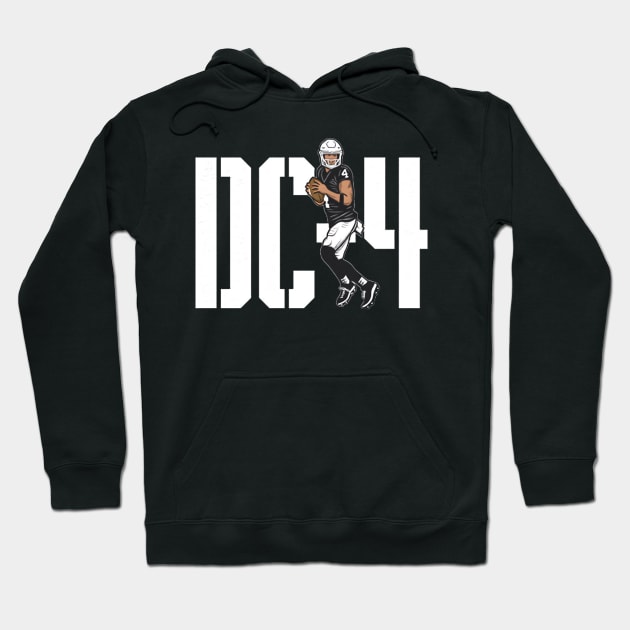 Derek Carr DC-4 Hoodie by Chunta_Design